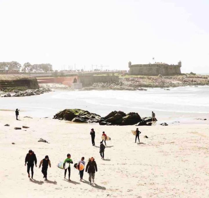 Lobo Do Mar Matosinhos Beach Loft Exteriör bild
